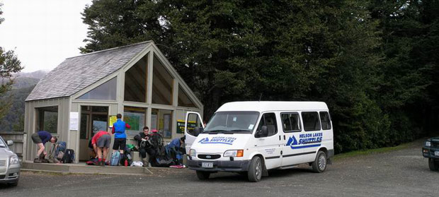 Shuttle Transport for trampers in Nelson Lakes National Park